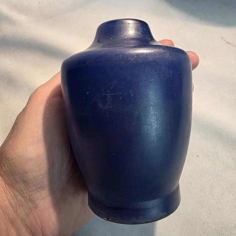 VTG Victorian Lamp Cinderella Carriage Street‎ Lamp Bakelite Switch Cobalt Glass